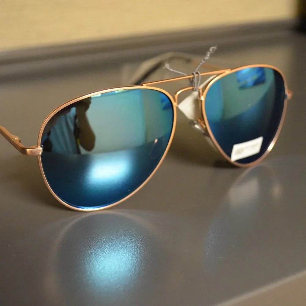 Blue Lens Sunglasses